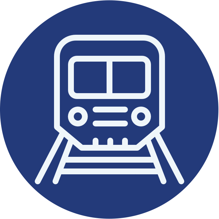 Demiryolu ve tren parçaları